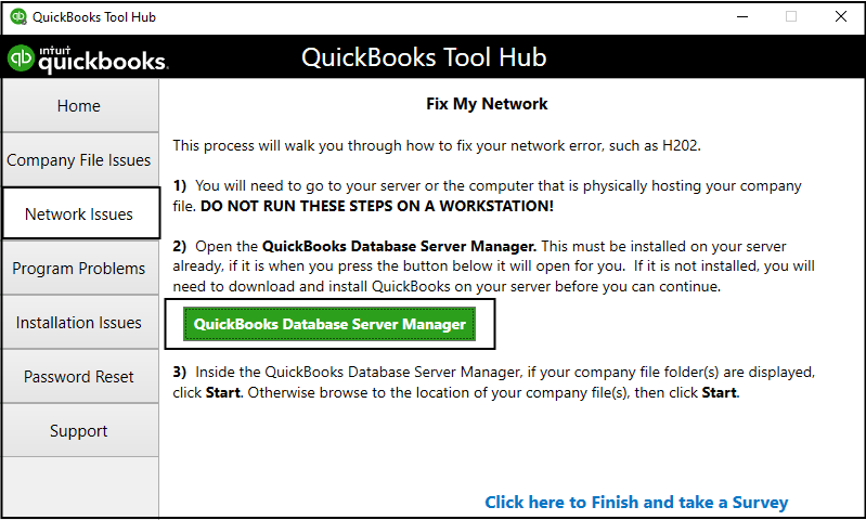 QuickBooks Database Server Manager - QuickBooks crashing error