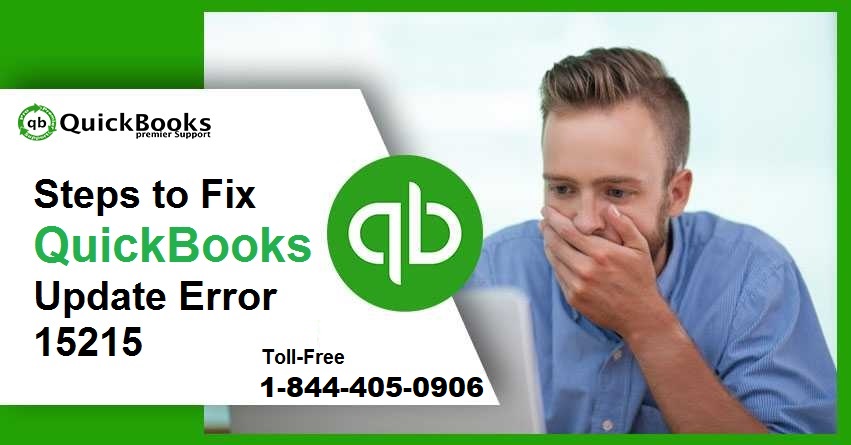 Simple troubleshooting steps to fix QuickBooks Update Error 15215 - Featured Image