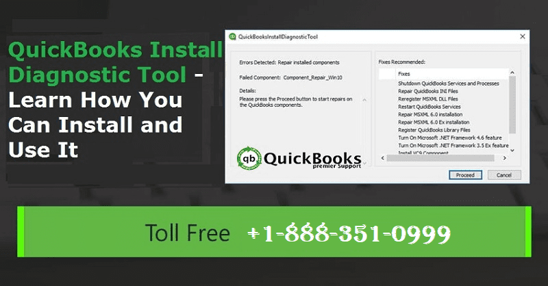 QuickBooks Install Diagnostic Tool - Fix Microsoft .Net Framework, MSXML & C++ Issues
