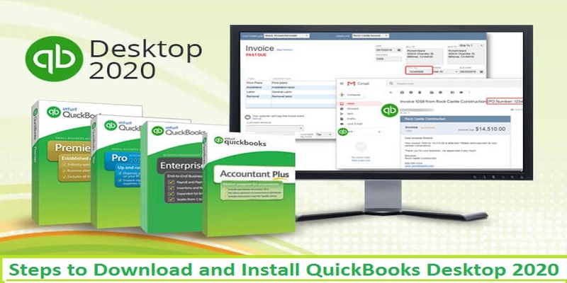 Steps to downloading and installing QuickBooks Desktop 2020 - Featured Image