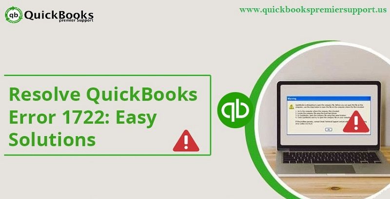 Fix QuickBooks Error 1722 (System Error)