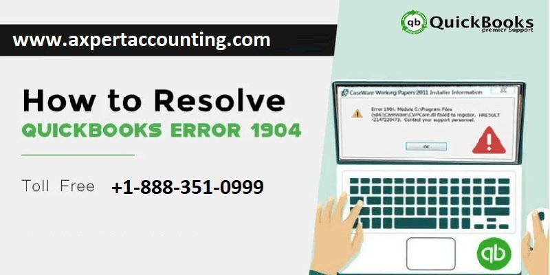 How to Troubleshoot QuickBooks Error 1904?