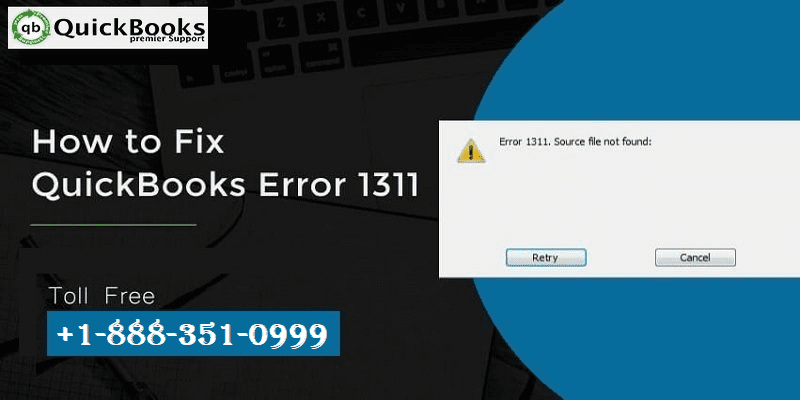 Best ways to fix QuickBooks error code 1311