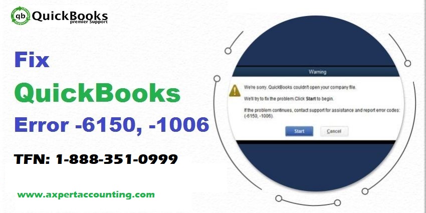 Steps to troubleshoot QuickBooks Error -6150 -1006 - Featured Image