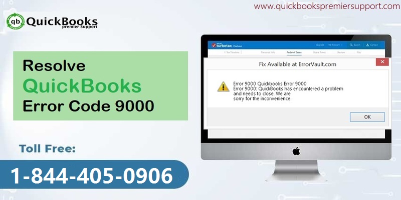 Solution of QuickBooks Error Code 9000 - Featured Image