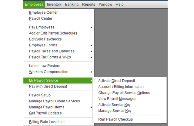 My Payroll Service - Screenshot