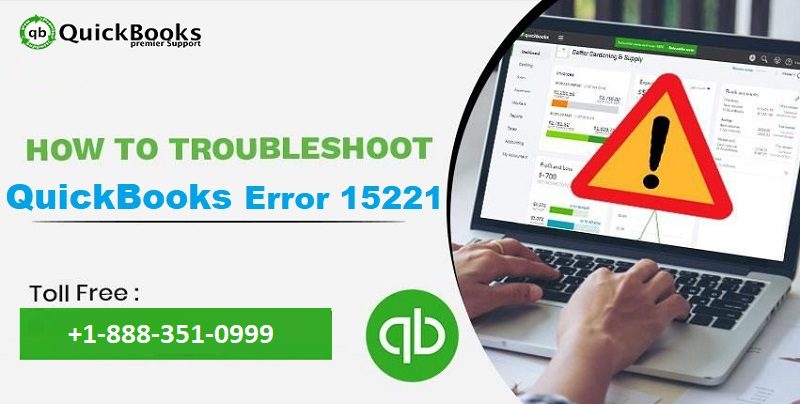 How to Fix QuickBooks Payroll Update Error Code 15221 - Featured Image