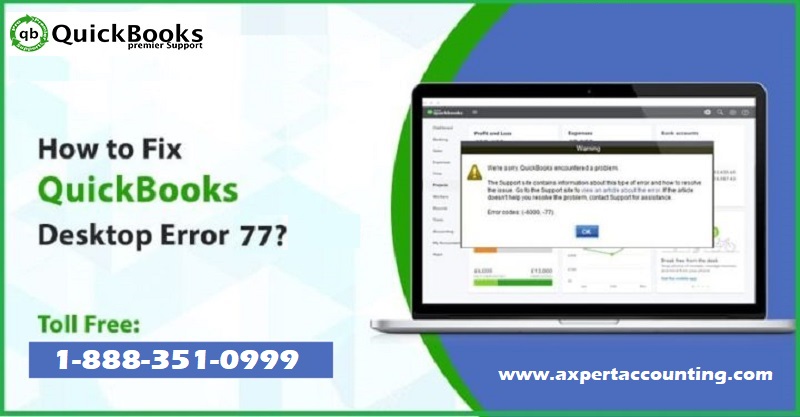 How to Resolve QuickBooks Run-time Error 77 - Featured Image