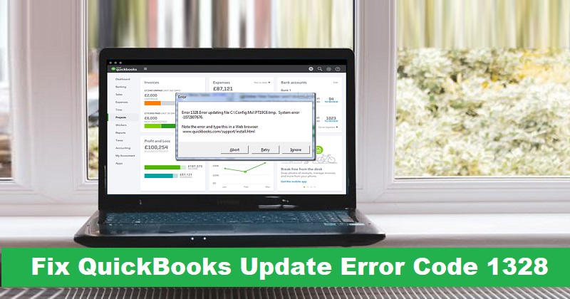 Resolve QuickBooks Update Error Code 1328 - Featured Image