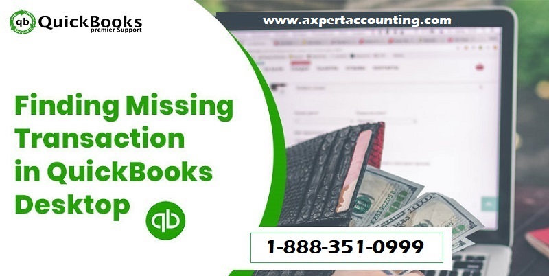 Locate Missing Transactions in QuickBooks Desktop - Featured Image