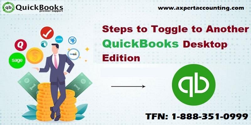 how to toggle to another QuickBooks edition - Featured Image