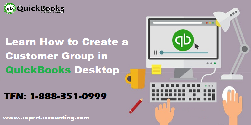Learn how to create a customer group in QuickBooks desktop - Featured Image