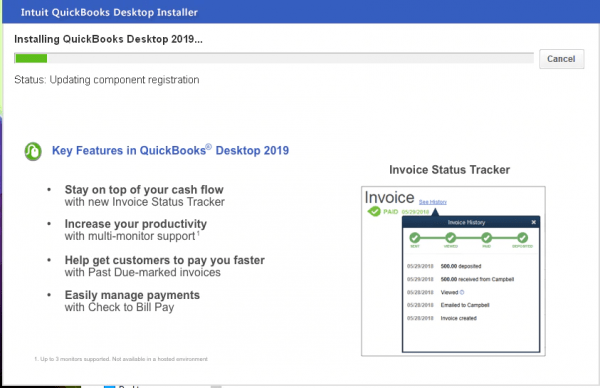 Automatically download updates - quickbooks unexpected error 5