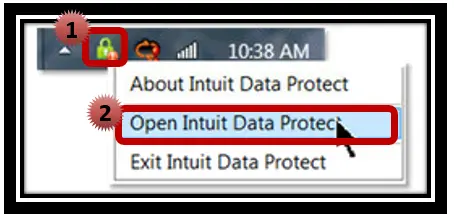 Open intuit data protect 