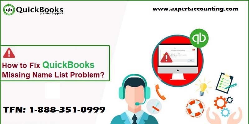 Fix QuickBooks error code missing name list problem - Featured Image
