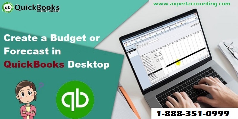 Learn How to Create a budget or forecast in QuickBooks Desktop - Featured Image