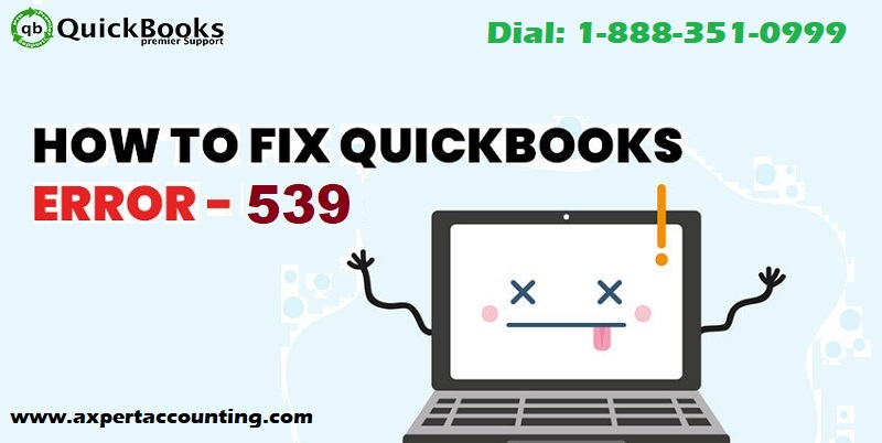 Rectification of QuickBooks Runtime Error 539 - Featured Image