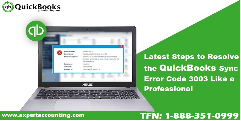 Fix QuickBooks Sync Error Code 3003 - Featured Image