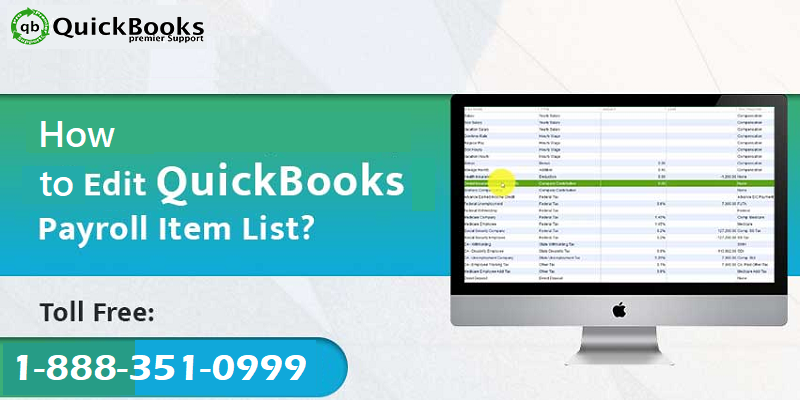 Steps to Edit a Payroll Item in QuickBooks Desktop - Featured Image