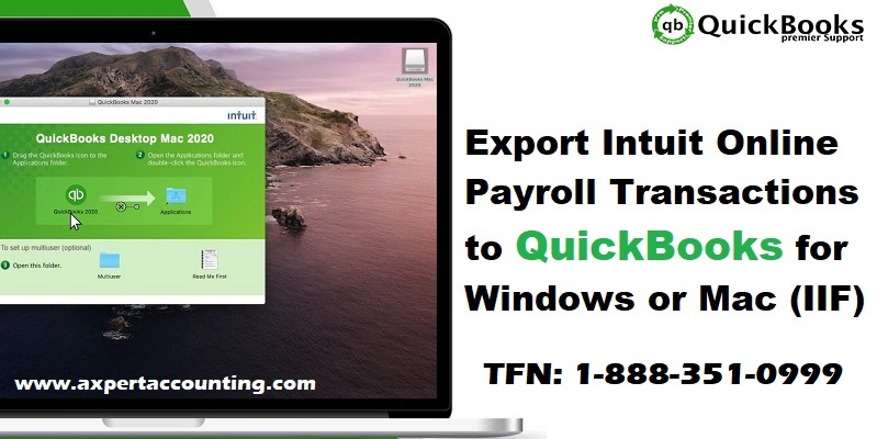 Steps to Export Intuit Online Payroll Transactions to QB for Windows or Mac (IIF) - Featured Image