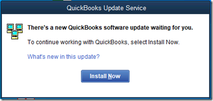 QuickBooks desktop and install updates