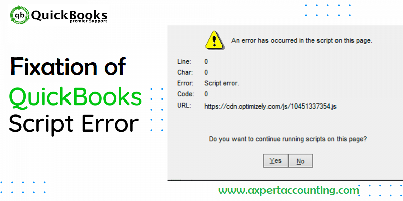 How to Resolve QuickBooks Script Error when Accessing Data Files?