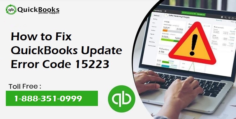 How to Fix QuickBooks Update Error 15223 ?