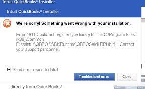 QuickBooks Error 1911