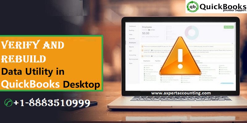 How to Verify and Rebuild Data Utility in QuickBooks Desktop