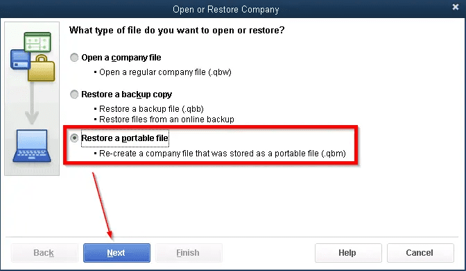 Restore-a-QuickBooks-Portable-File