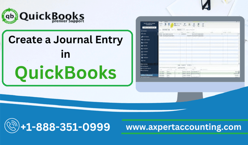 how to create a journal entry in quickbooks desktop