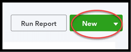 Adding new account in QuickBooks