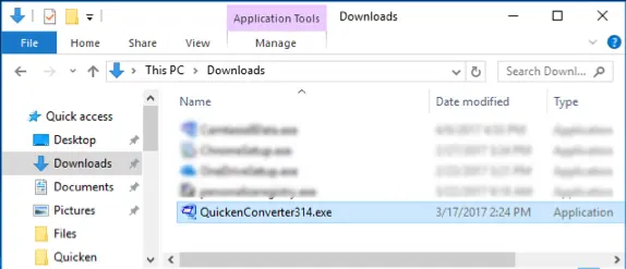 QuickenConverter.exe file