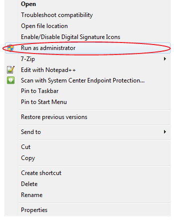 run as admin -QuickBooks pdf converter 
