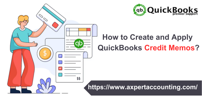 Create and apply QuickBooks credit memos