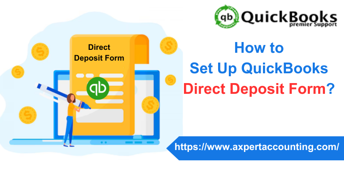 How to Set Up QuickBooks Direct Deposit Form? 